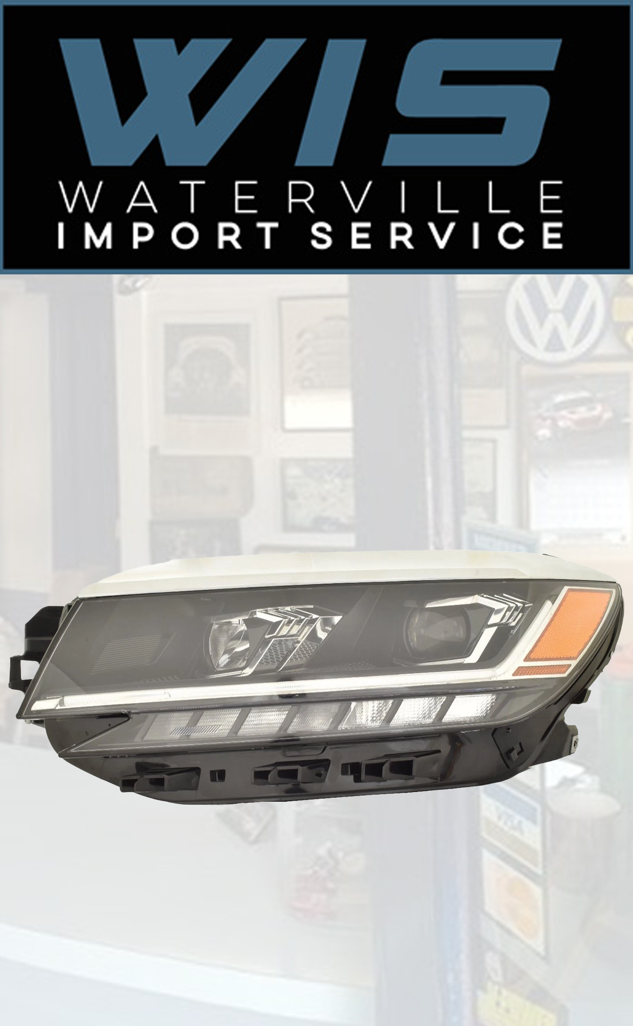 Headlights for 2020-2022 Volkswagen Passat Driver Left Side